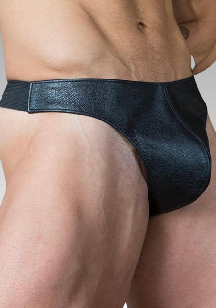 Men's Leather Thong